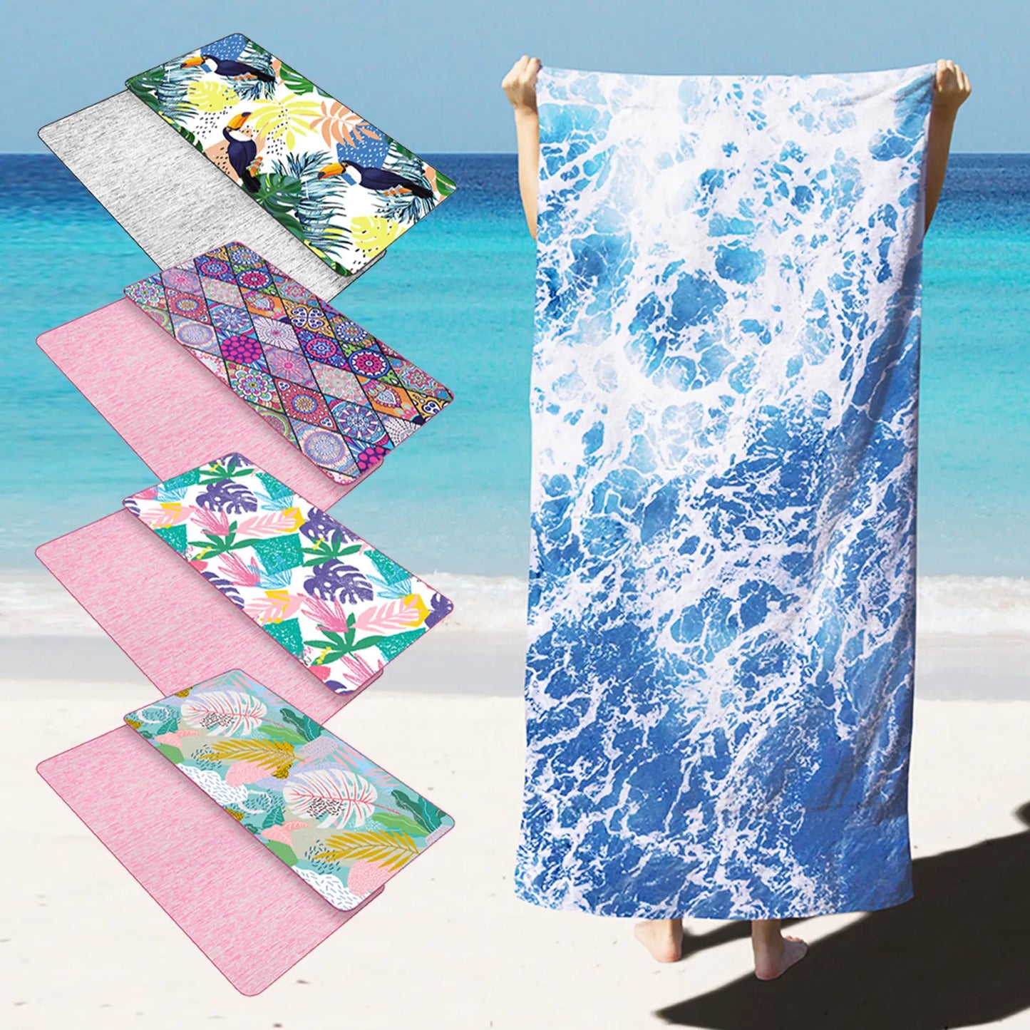 PatternedGear™  Microfibre Beach Towel