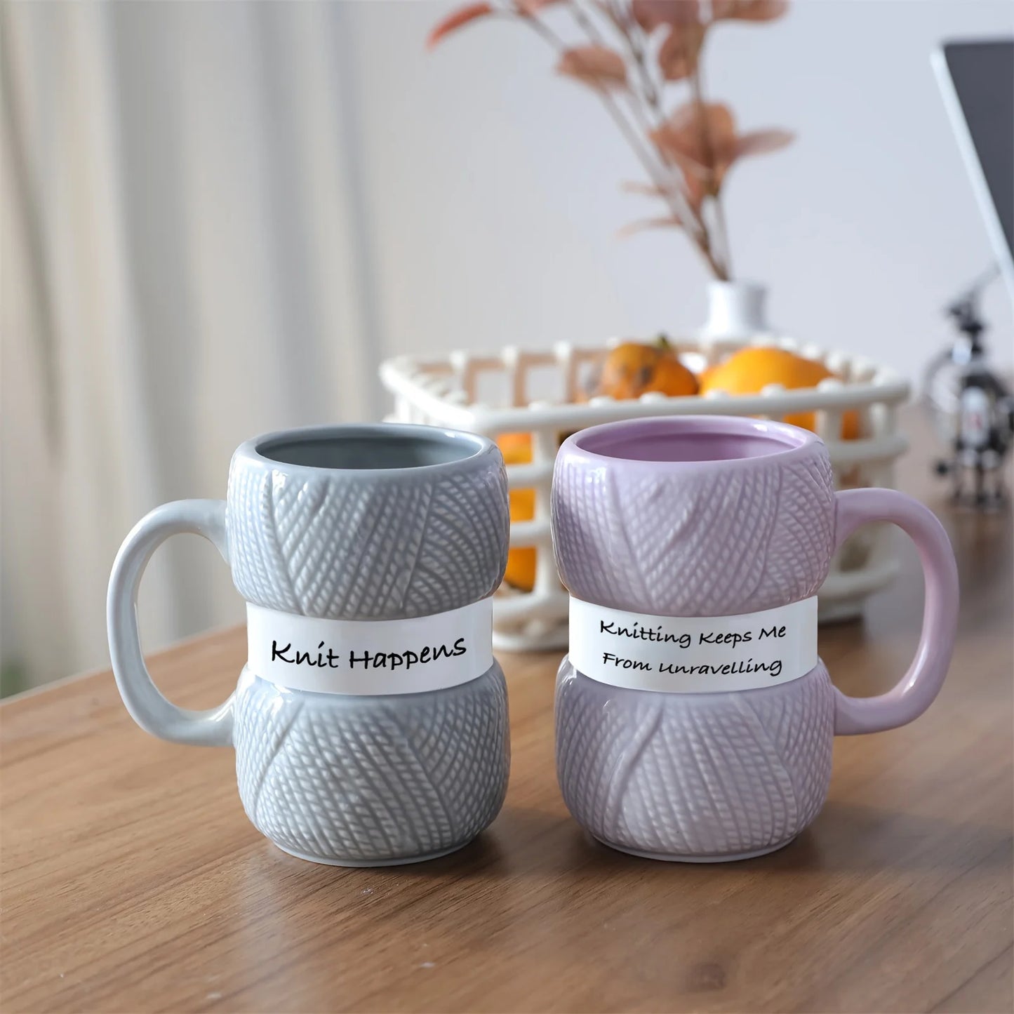 PatternedGear™ Knit Coffee Mug