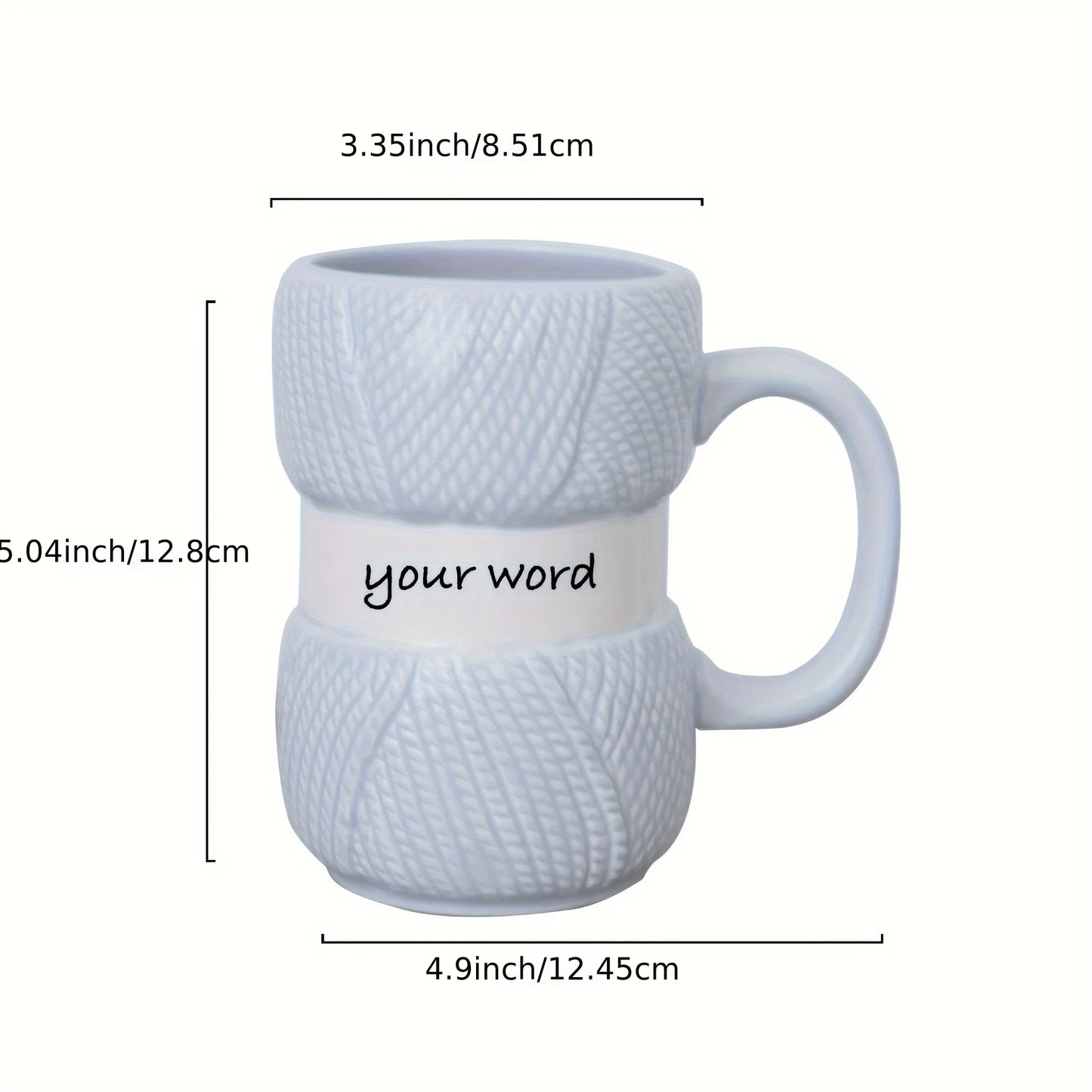 PatternedGear™ Knit Coffee Mug